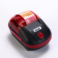 Superventas inalámbrico Mini móvil de mano etiqueta adhesiva Mini Bt impresora térmica portátil máquina para hacer etiquetas
