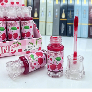 Lucidalabbra Mini Cherry Siyiping all'ingrosso con etichetta privata, a lunga durata, idratante, <span class=keywords><strong>tinta</strong></span> liquida alla frutta - Product Image 3