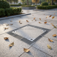 Couvercle de manhole haute résistance antivol et anticorrosion avec cadre pour routes municipales, allées, égouts et drainage