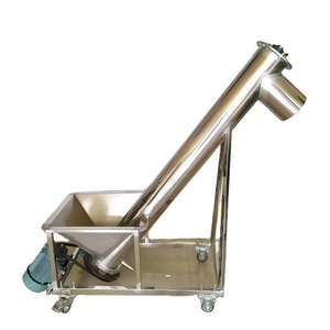 ناقل لولبي عالي الكفاءة قابل للتعديل من الدرجة الغذائية من الفولاذ المقاوم للصدأ لمسحوق السكر حبوب القهوة - Product Image 1