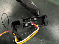 Kit DE LUZ DE baliza de emergencia automática de 6W con luz de coche intermitente estroboscópica de 6 Leds LTD155