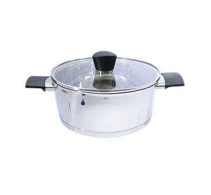 Trung Quốc 6 cái chất lượng 201 thép không gỉ thấp soong sang trọng Đồ dùng nhà bếp đặt bán buôn Cookware sets súp & chứng khoán chậu - Product Image 3