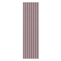 2025 Wangbin PS panneau mural charbon de bois persienne JP60-1 2900*120*9mm panneau mural 3D pour papier peint intérieur/panneau mural