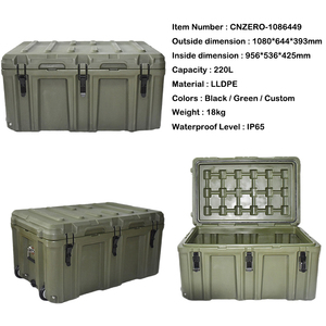 Haute qualité étanche 220L toit robuste Overland Gear Cargo Case Tool Case - Product Image 3