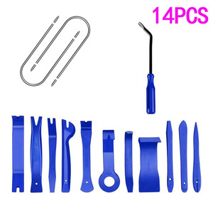 Kit de démontage d'intérieur automobile, outil de démontage de garnitures en plastique de voiture, outils de panneaux de clips de voiture pour ensemble de garnitures automobiles - Product Image 5