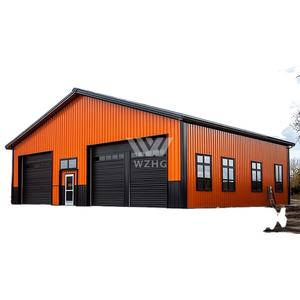 Kunden spezifische Pole Barn Kits Gebäude Stahl konstruktion Lager Farm Shed Fertighaus Werkstatt Lagerung Vieh Metall - Product Image 1