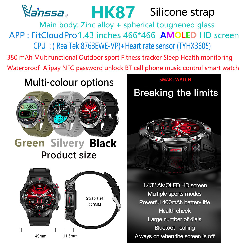 HK87-AMOLED-NFC-reloj-inteligente-deportivo