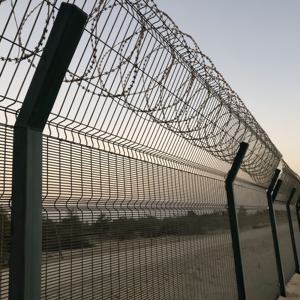 Clôture en fil d'acier galvanisé à chaud pour route, clôture en fil métallique sécurisée anti-escalade - Product Image 5