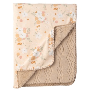 Chăn Lông Cừu In Nhiều Màu Hình Hoa Cho Bé Chăn Lông Nhung Mềm Mại Cho Bé Trai Và Bé Gái Trẻ Mới Biết Đi - Product Image 2