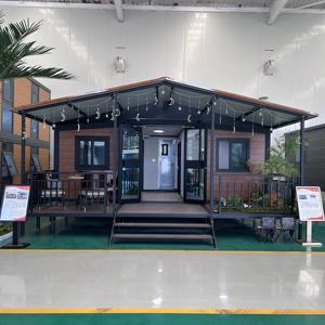 <span class=keywords><strong>Kit</strong></span> de maison préfabriquée chinoise de 37 mètres carrés avec salle de bain 2 chambres à coucher salon maisons <span class=keywords><strong>en</strong></span> conteneur extensible - Product Image 2