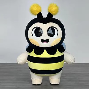 Nouveau Costume de Mascotte <span class=keywords><strong>Gonflable</strong></span> <span class=keywords><strong>Abeille</strong></span>, Guêpe, Bourdon pour Adulte – Déguisement de Fantaisie pour Halloween – Grande Vente - Product Image 2