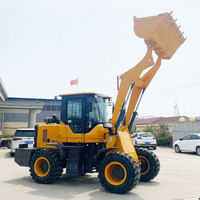 Loader Mini Multifungsi Hidrolik Penggerak Empat Roda 1t 1.5t 2t 3t 3T Harga Murah untuk Pertanian Dijual