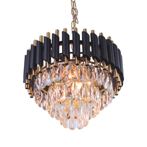 Đèn chùm pha lê trang trí mạ vàng kiểu châu Âu hiện đại, dùng cho nhà ở và khách sạn - Product Image 3