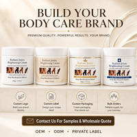 Crème éclaircissante miracle 7 jours marque privée 200g et 150g sérum éclaircissant rapide pour la peau pour les femmes genoux et coudes foncés