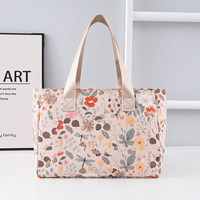Sac fourre-tout pour femme tendance, triple compartiment, tissu composite souple, multi-poches, sac à main décontracté quotidien, logo personnalisé OEM