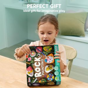 DIY Rock Painting <strong>Kit</strong> for Kids Indoor Activity <strong>Easter</strong> <strong>Craft</strong> <strong>Kits</strong> Art Set for Boys Girls Nature Exploration Toys - Product Image 6