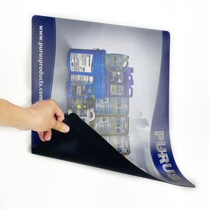แผ่นรองเคาน์เตอร์โฆษณาแบบกันน้ำ PVC ดีไซน์เฉพาะบุคคล พร้อมยางกันลื่น - Product Image 1