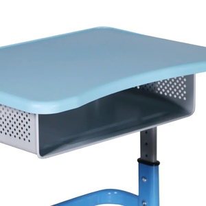 Conjunto de Escritorio y Silla Escolar de Metal Moderno con Altura Ajustable, Marco de Acero, Cajón, Garantía de 3 Años, Aoyasi ST-208D-2 para Estudiantes ST-20 - Product Image 3