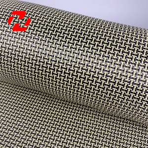 <span class=keywords><strong>Tissu</strong></span> hybride personnalisé en <span class=keywords><strong>Kevlar</strong></span> et carbone pour équipements sportifs légers - Product Image 4