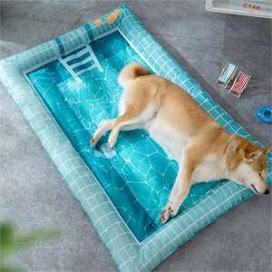 Cama de enfriamiento para perros, almohadilla lavable para orinar con fondo antideslizante impermeable para perros y gatos - Product Image 6
