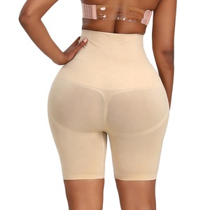 <span class=keywords><strong>El</strong></span> elevador de adelgazamiento Plus tamaño de cintura alta fajas trasero acolchado pantalones cortos de compresión barriga Panty - Product Image 2