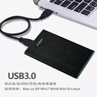 Nouveau Disque Dur Externe Portable en Alliage d'Aluminium 500 Go/1 To/2 To Grande Capacité USB 3.0 pour Smartphones
