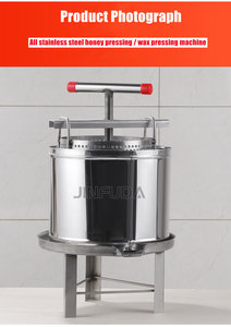 Cao Chất Lượng Thép Không Gỉ Tổ Ong Sáp Ong Mật Ong Lược Ong Sáp Máy Ép Mật Ong Máy Chế Biến Bán Từ Trung Quốc - Product Image 4