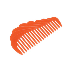 Peine de acetato vintage de dientes anchos con forma de onda irregular, peine desenredante de pelo efecto caparazón de tortuga de alta calidad - Product Image 3