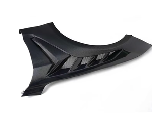 Élargisseurs d'ailes en fibre de carbone GTD Look, garde-boue, pièces de carrosserie pour Ford <span class=keywords><strong>Mustang</strong></span> Ecoboost <span class=keywords><strong>GT</strong></span> 2018-2023 - Product Image 2
