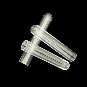 Einweg-Hartplastik für Röhren PS-Material Transparent Größe 15*100mm Freigabe-Röhrchen Hergestellt in China - Product Image 5