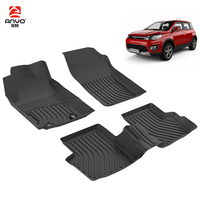 Tapis de sol de voiture en TPE thermoformé découpé au laser 3D pour Haval M4 / Great Wall M4 / Haval H1 2012-2016
