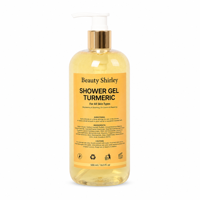 Gel Douche Éclaircissant en Gros à la Curcuma, Vitamine C et Niacinamide – Formule Exfoliante pour Tous Types de Peau – Bain Quotidien