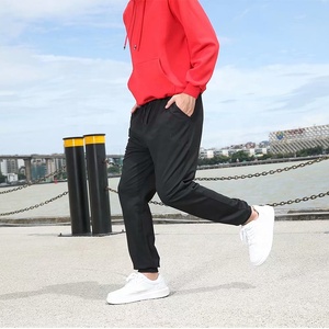 Customized Logo Printing Men's Casual Sport <strong>Joggers</strong> 100% Cotton Pants Mid Waist Tapered <strong>Slim</strong> <strong>Fit</strong> Sweatpants Soft Sublimation - Product Image 2