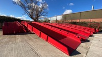 Rampe de quai de conteneur hydraulique réglable en hauteur