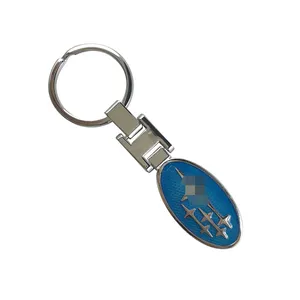 Porte-clés de marque de voiture personnalisé en alliage métallique 3d, porte-clés d'emblème de voiture
