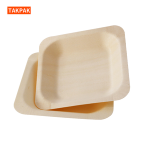 Plateaux de <span class=keywords><strong>service</strong></span> en bois écologiques, assiettes carrées en bois, plateaux de <span class=keywords><strong>service</strong></span> en bois - Product Image 3