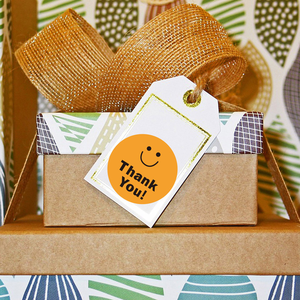 ผลิตภัณฑ์อาหารที่กำหนดเองกล่องสติกเกอร์ไวนิลกระดาษพิมพ์ถุงสติกเกอร์ขอบคุณแผ่นสติกเกอร์ขอบคุณ - Product Image 3