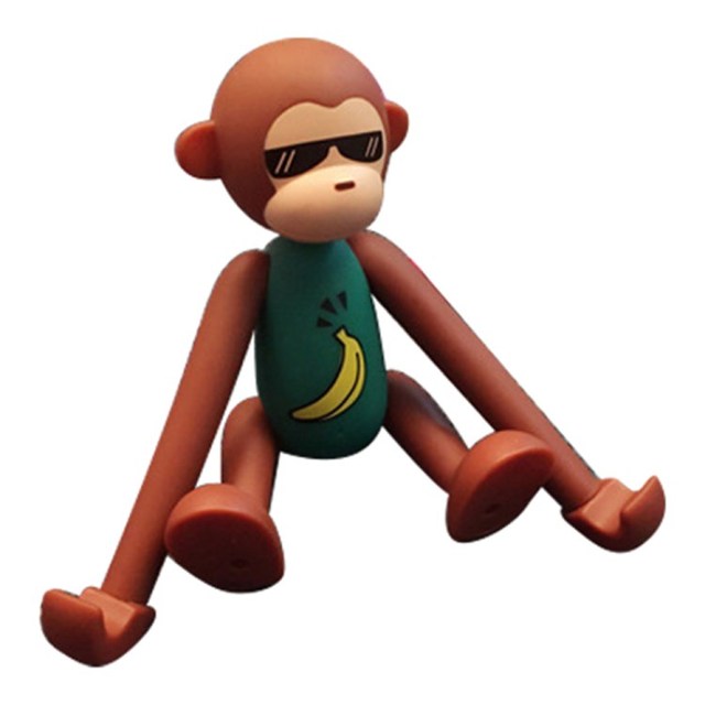 2023 New Arrivals Universal Funny Cute Animal Monkey Shape Adjustable Mobile OEM Phone Holder