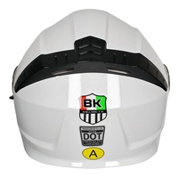 Nouveaux casques de moto avec doublure en coton ABS, casque de motocross rabattable avec double visière, fournisseur