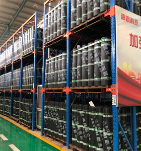 Thời tiết kháng cháy SBS ứng dụng sửa đổi bitum 3mm/4mm nhựa đường CuộN lợp hạt màu đỏ bề mặt CE chứng nhận 5 năm - Product Image 5