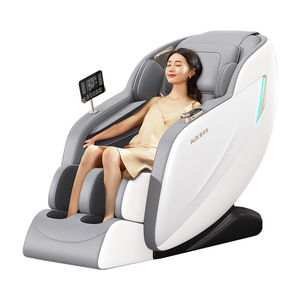 เก้าอี้นวดตัวเต็มรูปแบบ AUX 740A แบบราง SL พร้อมหัวนวดหุ่นยนต์ 4D สำหรับใช้ในบ้าน เก้าอี้นวดไฟฟ้าสุดหรู - Product Image 3