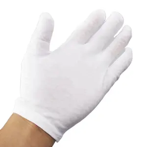 Gants en coton blanc, multifonctionnels, de haute qualité, vente directe d'usine, en vrac