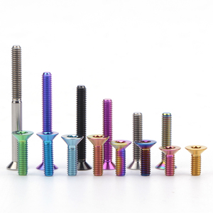 Tits Titan <span class=keywords><strong>ti</strong></span> bu lông m4x8/10/12/15/20/25/30/35/40mm hợp kim titan Torx vít Đầu chìm phẳng cho xe đạp xe máy - Product Image 5