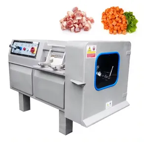 Commercial Beef Dice Cheese Cutter Cubic Chicken Dicer Frozen Meat Cube Cut Machine