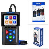 NUEVO Escáner Automotriz JFIND JF700 PRO con Funciones OBD2 Completas, Herramienta de Diagnóstico para Automóviles con Probador de Batería de 12V 2 en 1