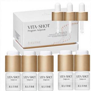 Ampolla Líquida Iluminadora, Blanqueadora y Antienvejecimiento, Ácido Hialurónico, Vitamina C Estabilizada, Humectante No Grasoso, Uniforma el Tono Facial - Product Image 1