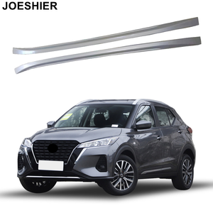 JOESHIER Barras Transversales de Techo para Auto 4x4 de Aleación de Aluminio Plateadas de Alta Calidad, Capacidad de Carga 75KG, para Kicks 2017-20 - Product Image 1
