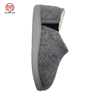 Chaussons en mousse à mémoire de forme OEM entièrement personnalisés pour dames Chaussons d'intérieur pour la maison Chaussons d'hiver chauds pour chambre à coucher Chaussons doux pour femmes