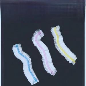 Wholesale Disposable Shower Cap Waterproof Plastic Clear Bathing Cap Travel PE Shower Cap for Hotel - Product Image 4