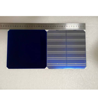 Cellule Solaire Monocristalline PERC 6,54W 166x166mm 6BB Sans Busbar 23,9% d'Efficacité Bleu Foncé Haute Absorption de Lumière